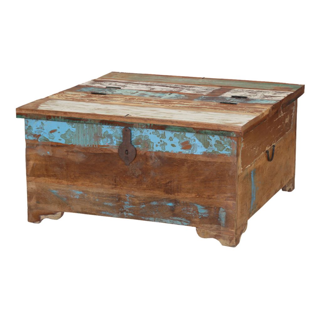 Appalachia Handcrafted Reclaimed Wood Coffee Table Trunks