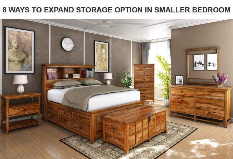 8 Ways To Expand Storage Option In Smaller Bedroom