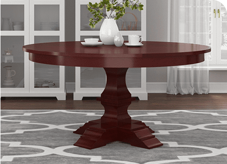 solid Mahogany wood dining table 