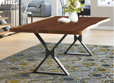 suar wood dining table 