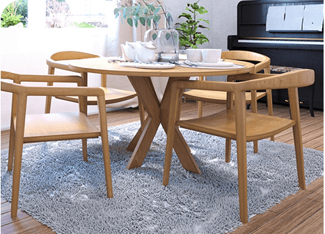 4 seater dining table and chair set