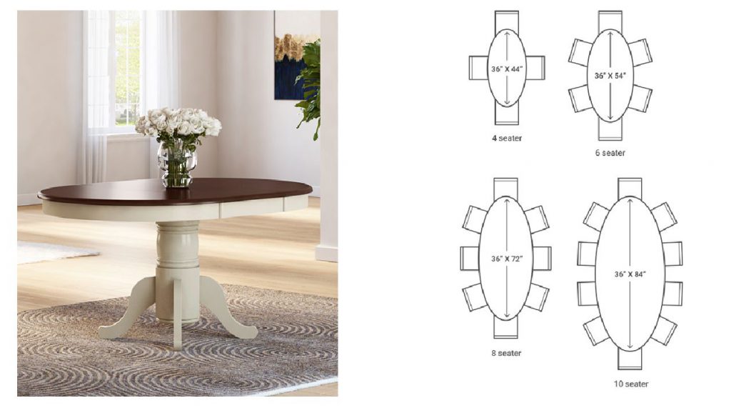 4 Steps For Ing A Dining Table, Can A 54 Round Table Seat 6