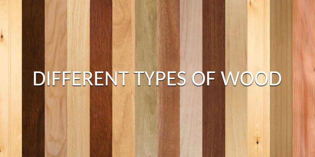 Different types of woods