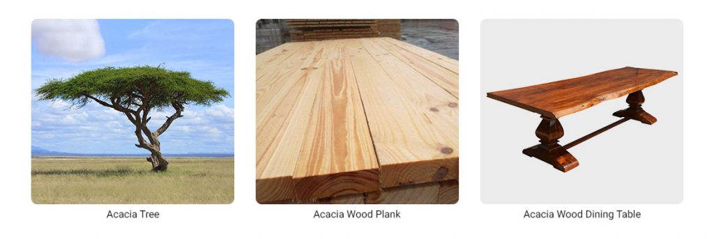 Acacia-Wood furniture
