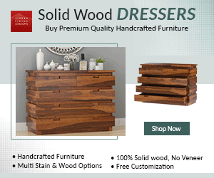 Solid wood dressers
