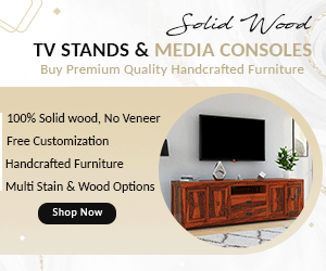 solid wood tv stands media console