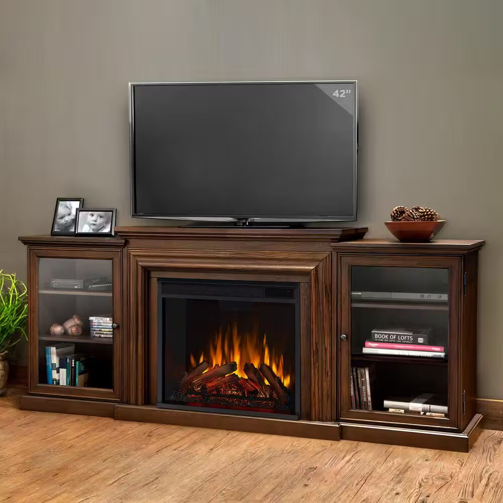 fireplace tv stand