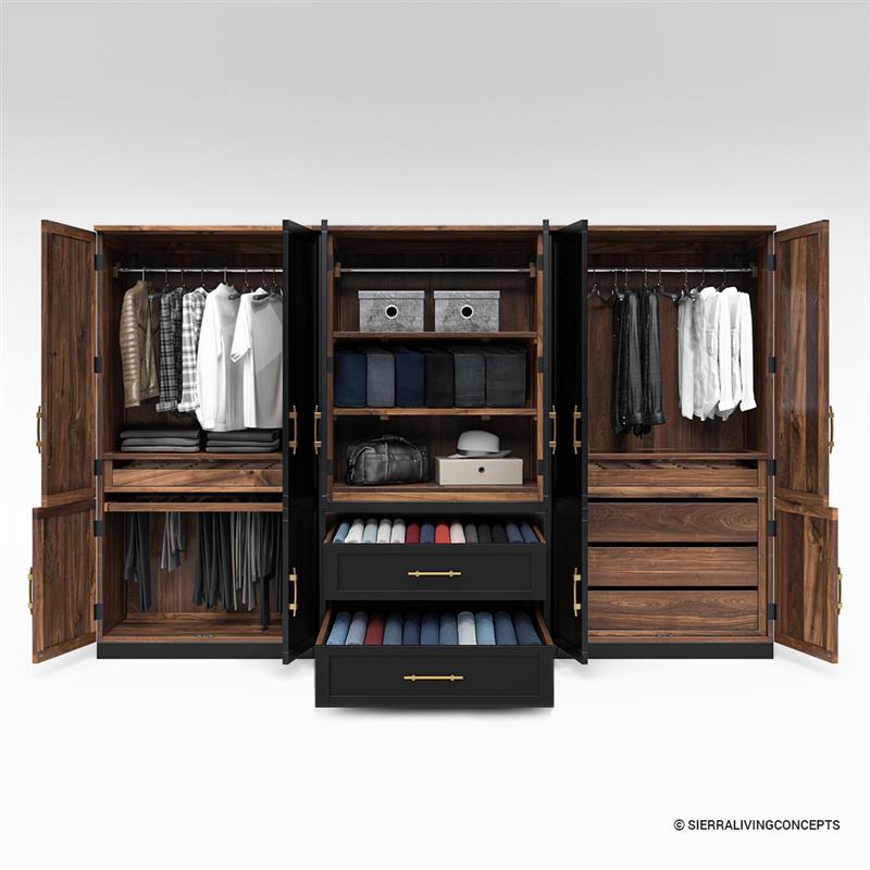 Medley Modern Extra Large Wardrobe Armoire Closet