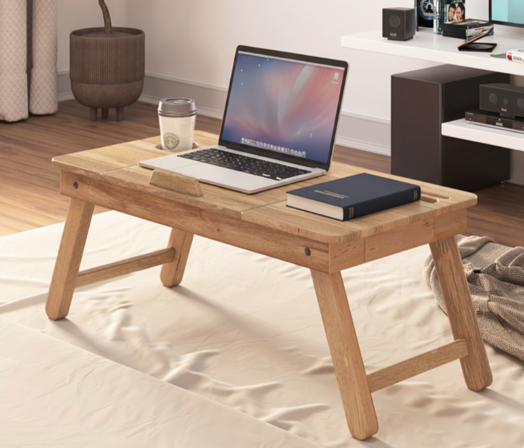 Doral Solid Wood Foldable Laptop Desk
