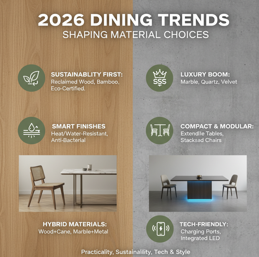 2020 Dining Material Trends
