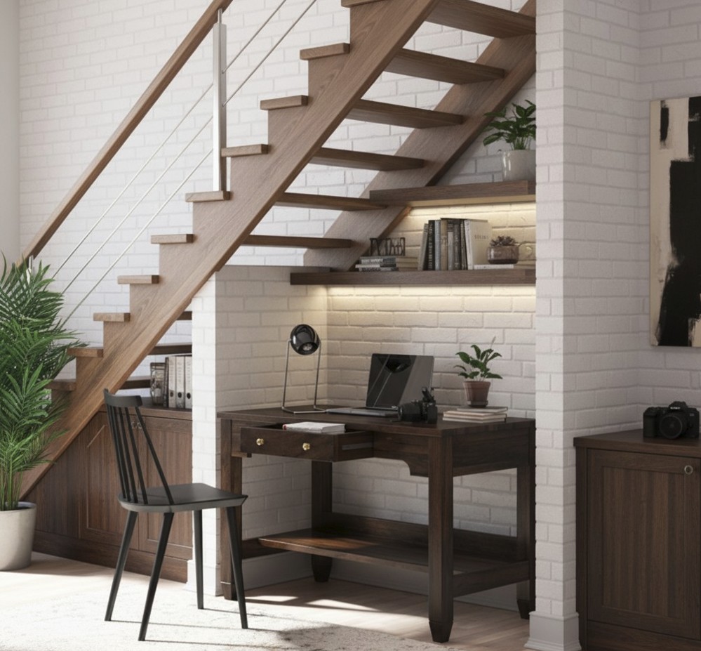 Lincoln Solid Wood Writing Desk with Drawer & Flip Top