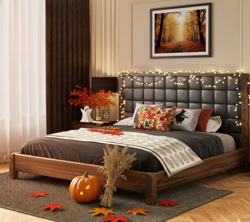 Brickell Low Profile Platform Bed Frame with Tufted Headboard