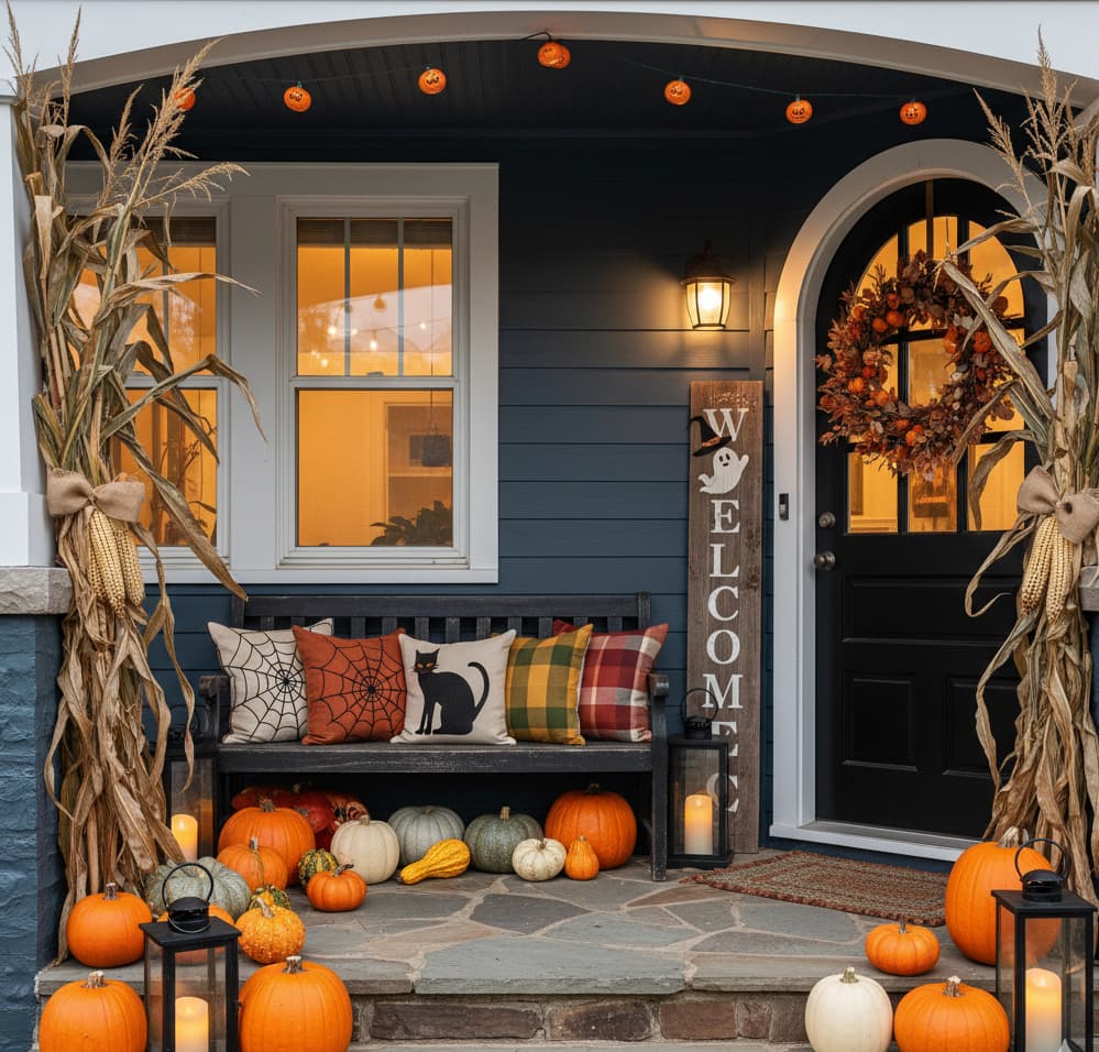Porch Spooky Decor Ideas
