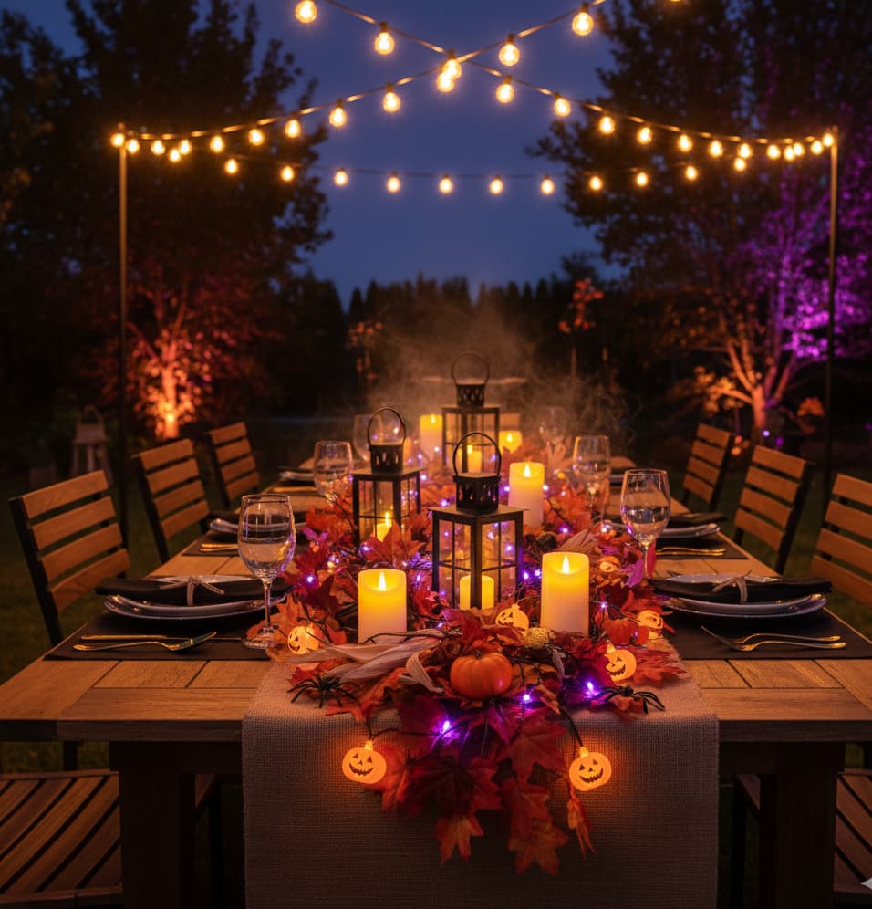 Halloween Theme Lighting Decor for Patio