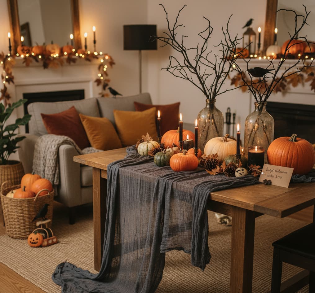 Budget-Friendly Furniture Halloween Decoration Ideas