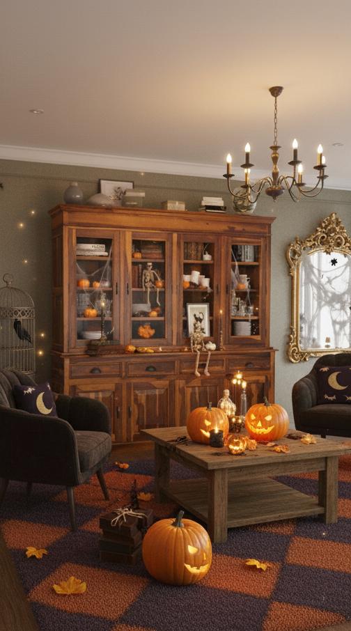 Cariboo Contemporary Rustic Solid Wood Dining Room Large Buffet Hutch