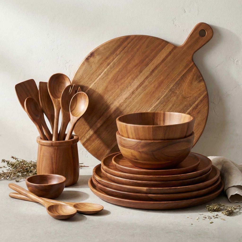 Used in kitchenware, especially for chopping boards