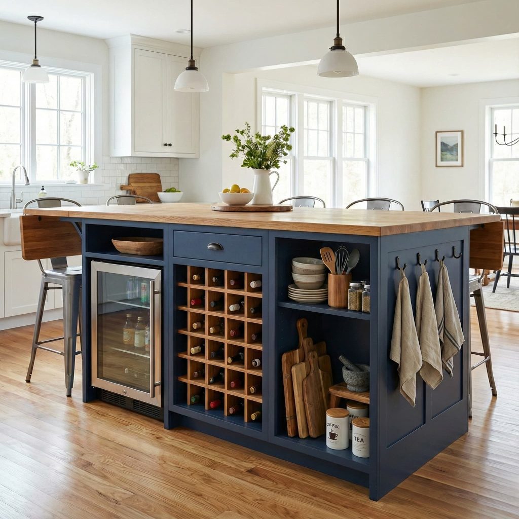 Island with useful features