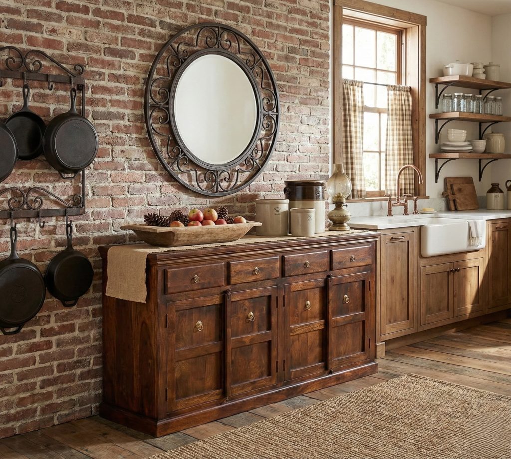 Shaker Traditional Solid Wood 4 Drawer Extra Long Sideboard Cabinet