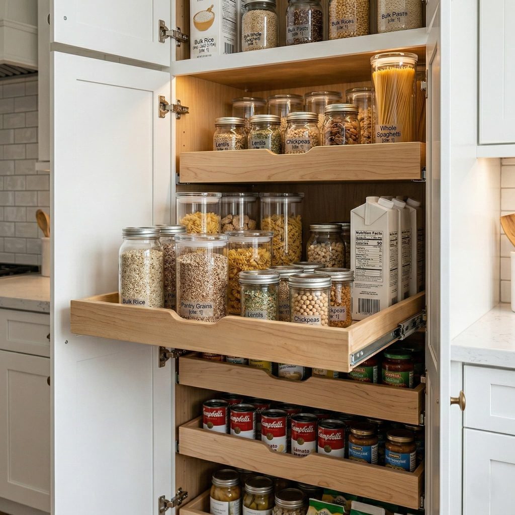 Sliding Shelves & Pull-Out Drawers Use Case