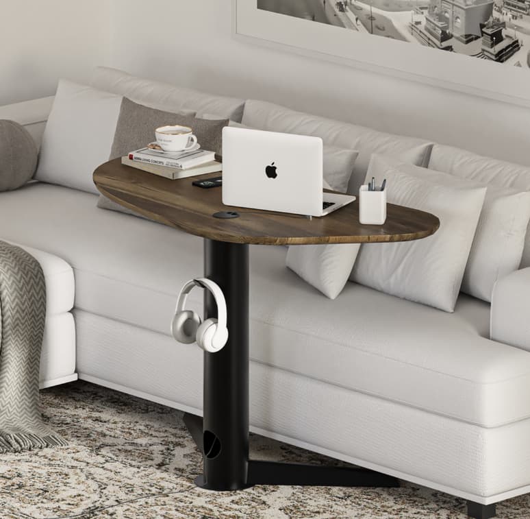 Rialto Solid Wood Sofa Laptop Desk