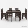 Picture of Kansas City Rustic Farmhouse Counter Height Square Dining Set