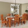 Picture of Idaho Modern Rustic Solid Wood Dining Table & Chair Set