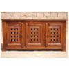 Picture of Classic Handcrafted Rustic Solid Wood Entertainment TV Media Cabinet