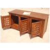 Picture of Classic Handcrafted Rustic Solid Wood Entertainment TV Media Cabinet