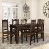 Picture of Oklahoma Farmhouse Traditional Solid Rosewood Country Dining Table Set