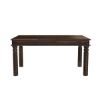 Picture of Oklahoma Farmhouse Traditional Solid Rosewood Country Dining Table Set
