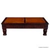 Picture of Canusa Rectangle Ornate Dark Wood Coffee Table