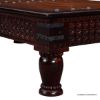 Picture of Canusa Rectangle Ornate Dark Wood Coffee Table