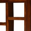 Picture of Duarte Rustic Solid Wood 7 Shelf Open Cube Bookcase (71")