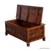 Picture of Worcester Hand Carved Trunk Storage Coffee Table