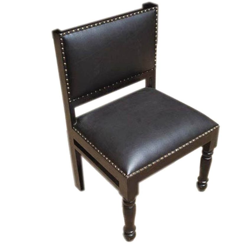 Picture of Solid Wood Dining Leather Cushion Chair 