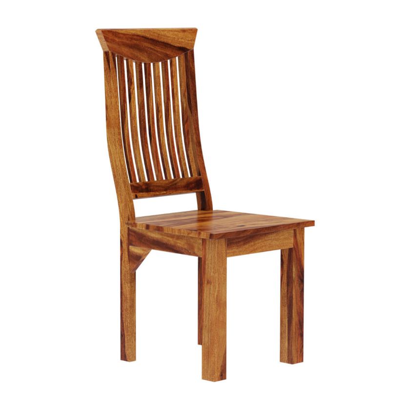 Picture of Idaho Modern Solid Wood Contemporary Wave Back Ergonomic Dining Chair