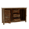 Picture of Bedford Handcrafted Solid Wood 3 Drawer Large Sideboard Cabinet