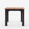Picture of Mason Two Toned Small Square Kitchen Table and 4 Chairs Set