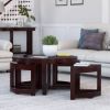 Picture of Murrieta Round Coffee Table With Stools