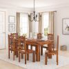 Picture of Philadelphia Solid Wood Classic Transitional Dining Room Table Set