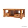 Picture of Priscus Modern Style Solid Wood Rustic Coffee Table