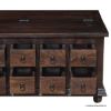 Picture of Ridge Storage Trunk Coffee Table With Drawers