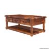Picture of Bakersfield Solid Wood Baluster Coffee Table With 3 Drawer