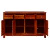 Picture of Siena Rustic Solid Wood Large Sideboard with Drawer