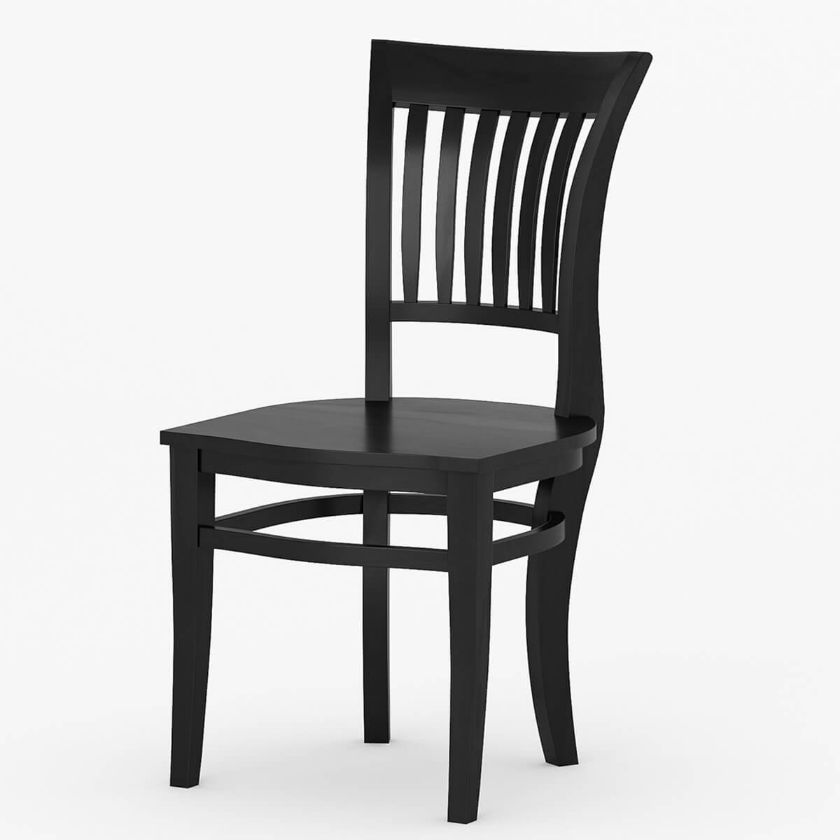 Picture of Sierra Nevada Solid Wood Kitchen Side Dining Chair Furniture 