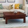 Picture of Cheverly 40 Inch Square Coffee Table With Drawers