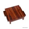 Picture of Cheverly 40 Inch Square Coffee Table With Drawers