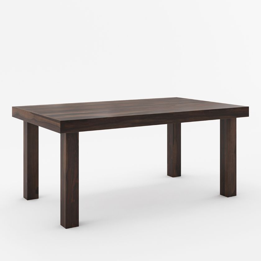Picture of Frisco Modern Solid Wood Rectangular Rustic Dining Room Table