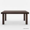 Picture of Frisco Modern Solid Wood Rectangular Rustic Dining Room Table